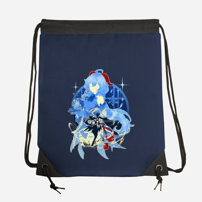 Plenilune Gaze Ganyu-none drawstring bag-hypertwenty