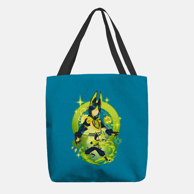 Verdant Strider Tighnari-none basic tote bag-hypertwenty