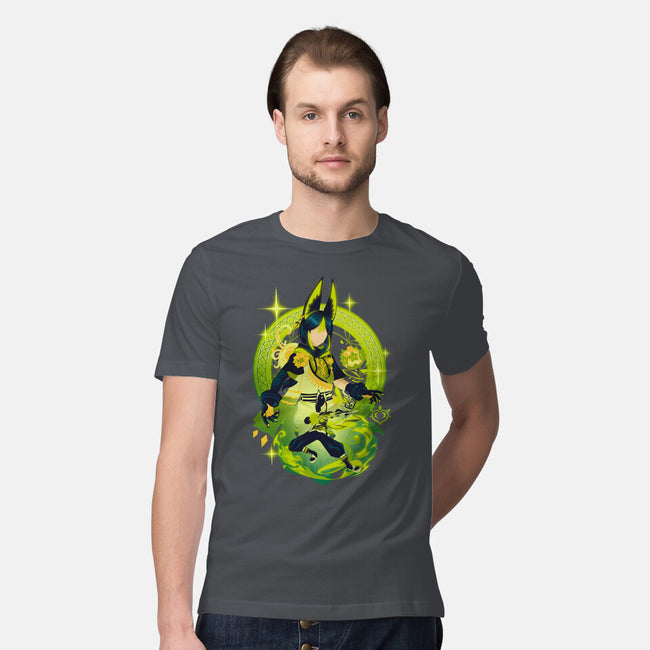 Verdant Strider Tighnari-mens premium tee-hypertwenty