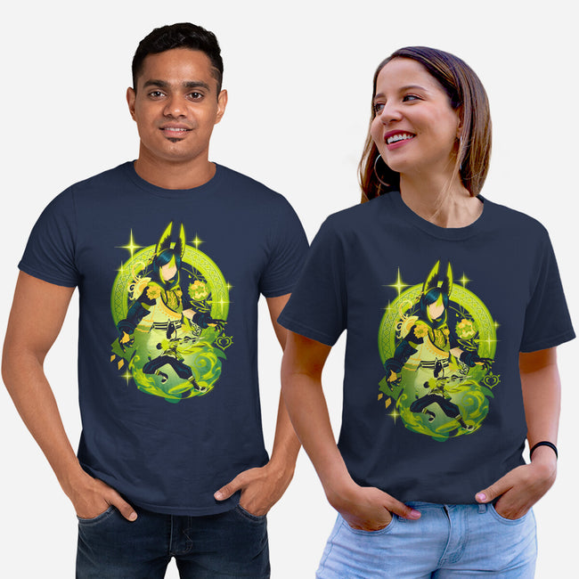 Verdant Strider Tighnari-unisex basic tee-hypertwenty