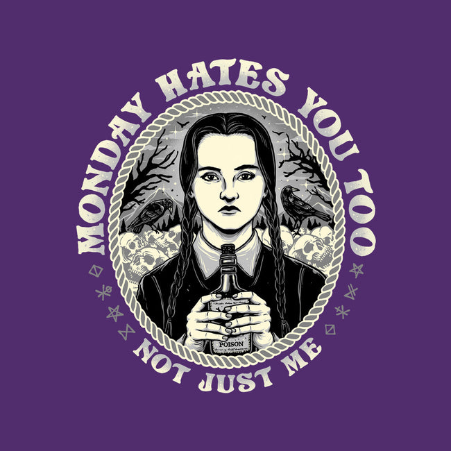 Monday Hates You Too-none basic tote bag-momma_gorilla