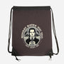 Monday Hates You Too-none drawstring bag-momma_gorilla