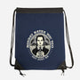 Monday Hates You Too-none drawstring bag-momma_gorilla