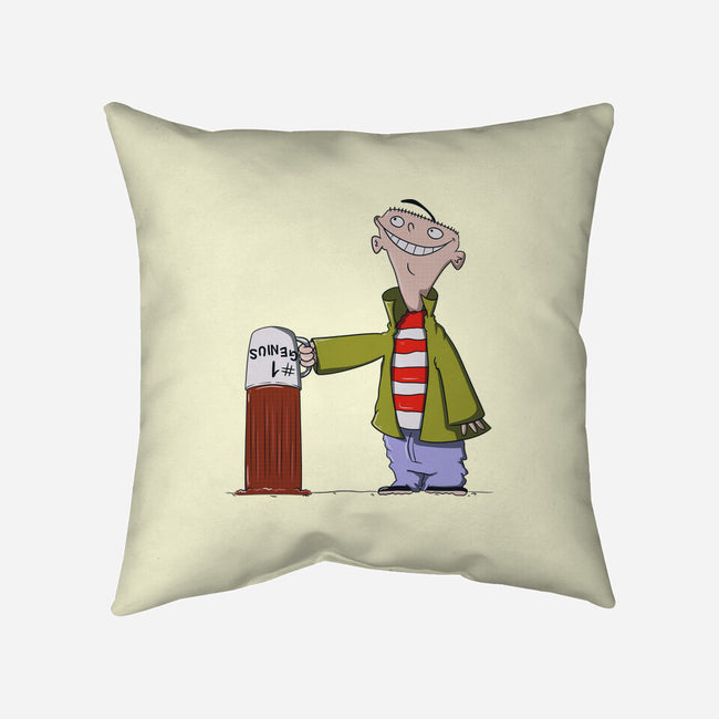 Genius-none removable cover throw pillow-Claudia