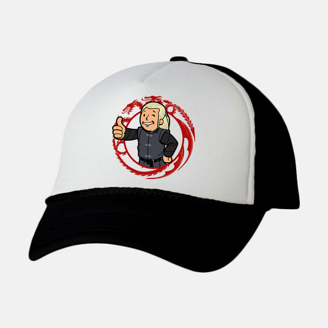 Vault Daemon-unisex trucker hat-Boggs Nicolas