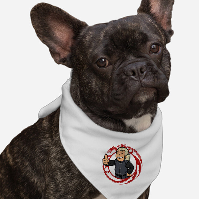 Vault Daemon-dog bandana pet collar-Boggs Nicolas