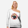 Vault Daemon-womens off shoulder sweatshirt-Boggs Nicolas