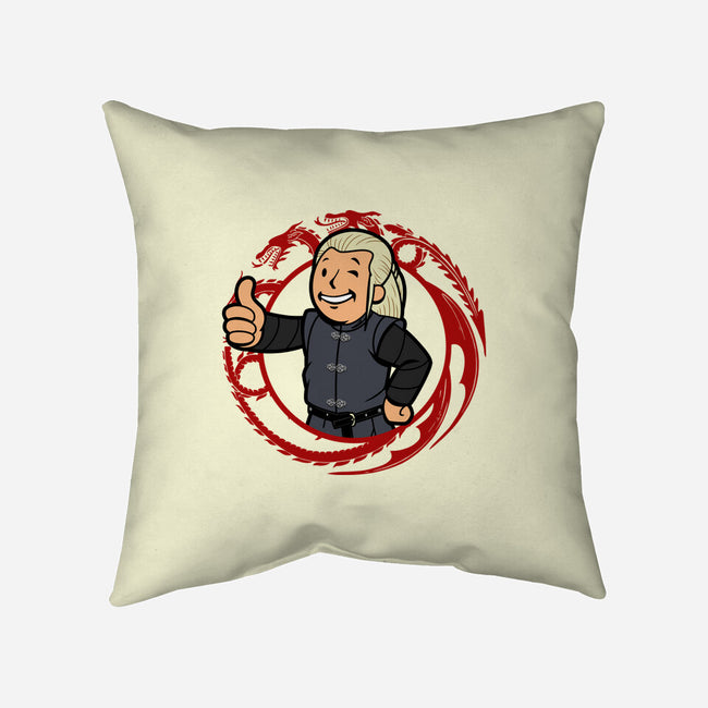 Vault Daemon-none removable cover w insert throw pillow-Boggs Nicolas