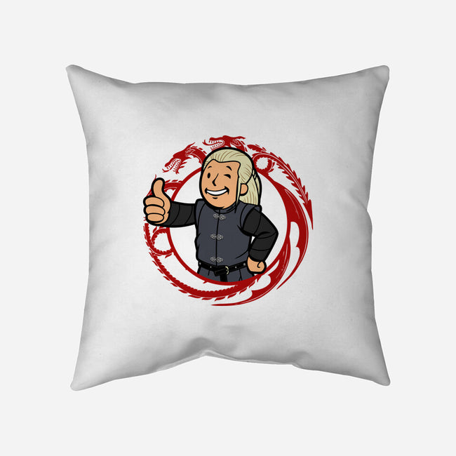 Vault Daemon-none removable cover w insert throw pillow-Boggs Nicolas