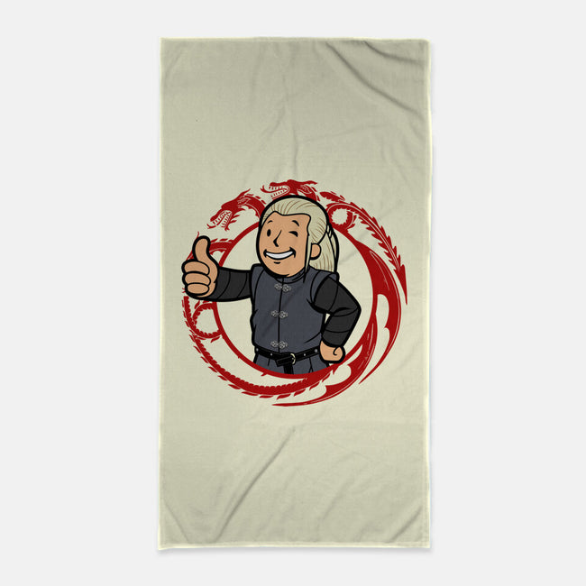 Vault Daemon-none beach towel-Boggs Nicolas