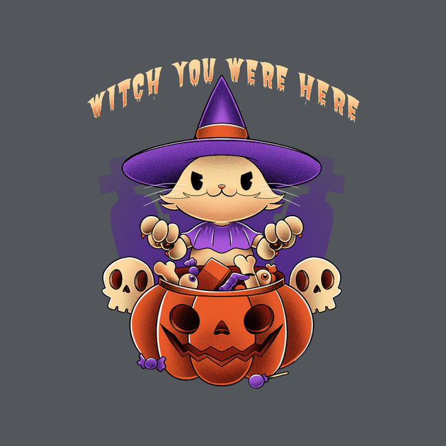 Witch You Were Here-none fleece blanket-ManuelTurchiDesign