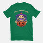Witch You Were Here-womens fitted tee-ManuelTurchiDesign