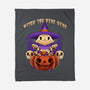 Witch You Were Here-none fleece blanket-ManuelTurchiDesign