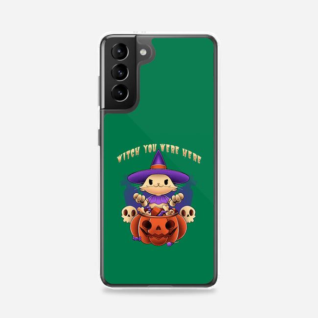 Witch You Were Here-samsung snap phone case-ManuelTurchiDesign