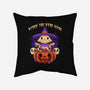 Witch You Were Here-none removable cover throw pillow-ManuelTurchiDesign