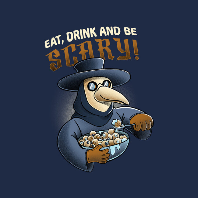 Eat Drink And Be Scary-none stretched canvas-ManuelTurchiDesign