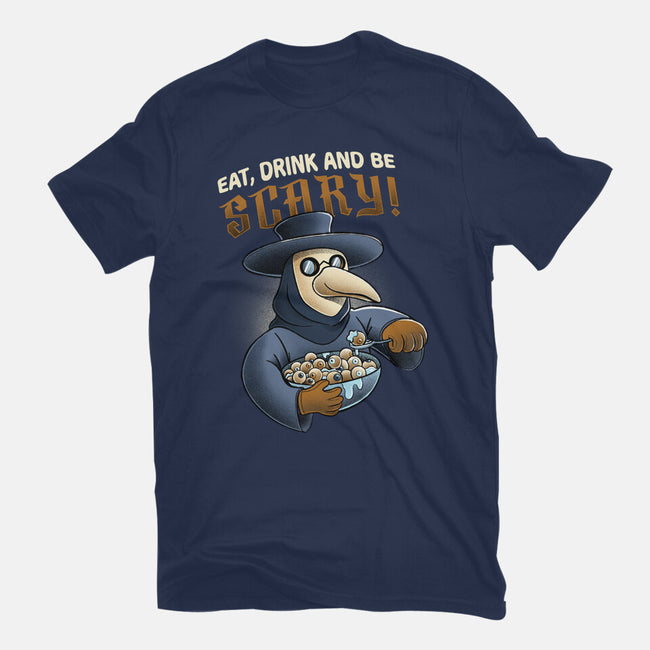 Eat Drink And Be Scary-mens premium tee-ManuelTurchiDesign