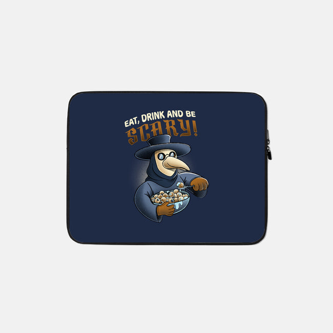 Eat Drink And Be Scary-none zippered laptop sleeve-ManuelTurchiDesign