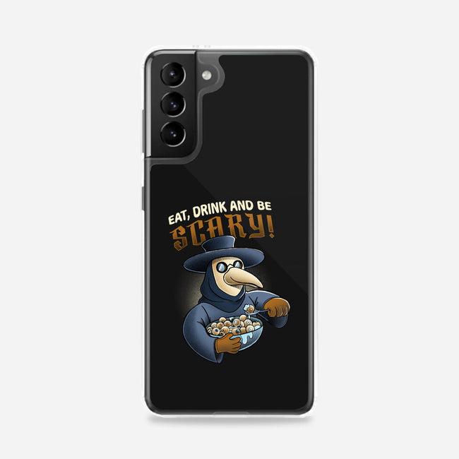 Eat Drink And Be Scary-samsung snap phone case-ManuelTurchiDesign