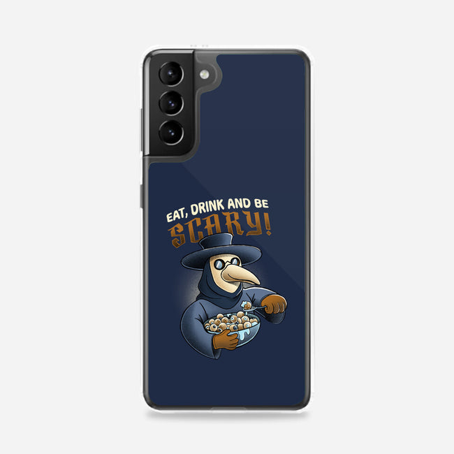 Eat Drink And Be Scary-samsung snap phone case-ManuelTurchiDesign