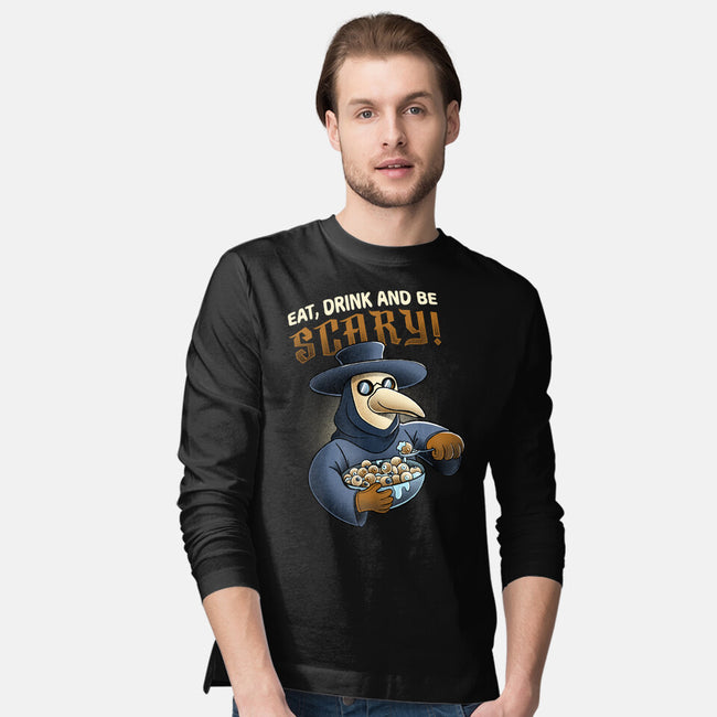 Eat Drink And Be Scary-mens long sleeved tee-ManuelTurchiDesign