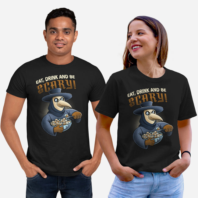 Eat Drink And Be Scary-unisex basic tee-ManuelTurchiDesign