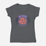 No Risk No Magic-womens v-neck tee-tobefonseca