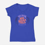No Risk No Magic-womens v-neck tee-tobefonseca