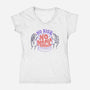 No Risk No Magic-womens v-neck tee-tobefonseca
