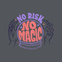 No Risk No Magic-womens v-neck tee-tobefonseca