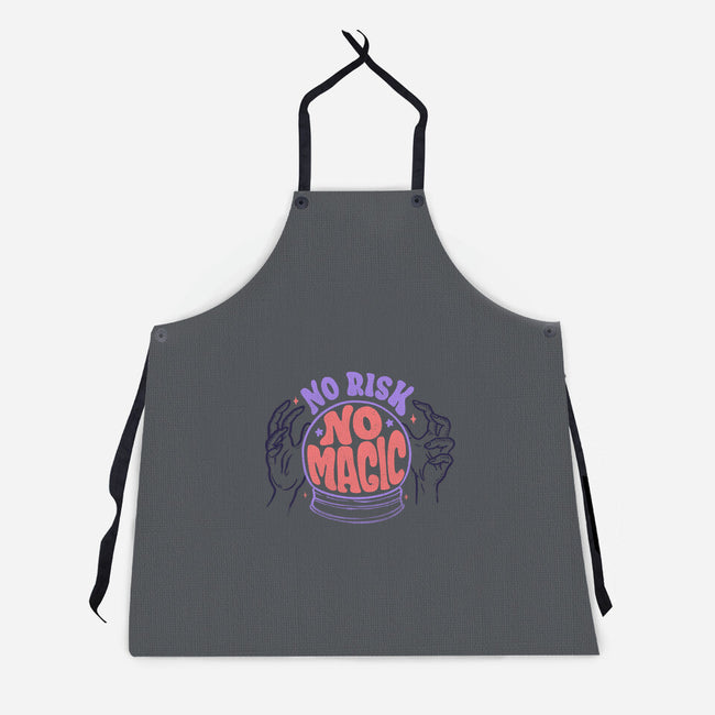 No Risk No Magic-unisex kitchen apron-tobefonseca