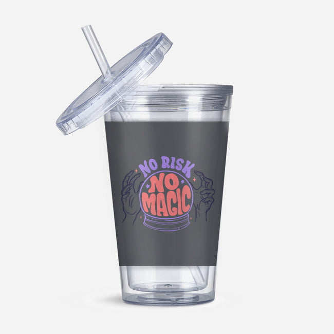 No Risk No Magic-none acrylic tumbler drinkware-tobefonseca