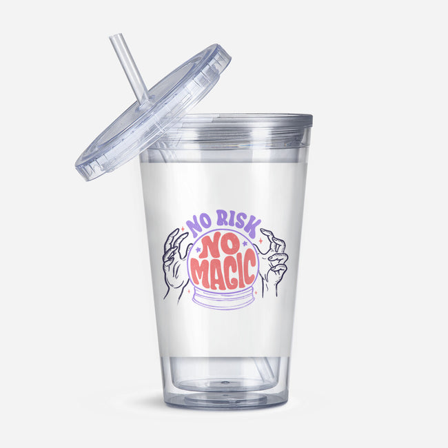 No Risk No Magic-none acrylic tumbler drinkware-tobefonseca