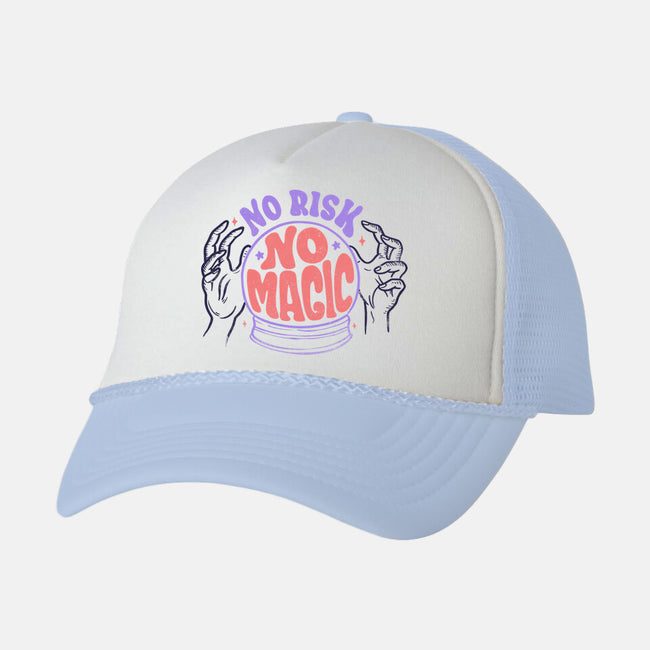 No Risk No Magic-unisex trucker hat-tobefonseca