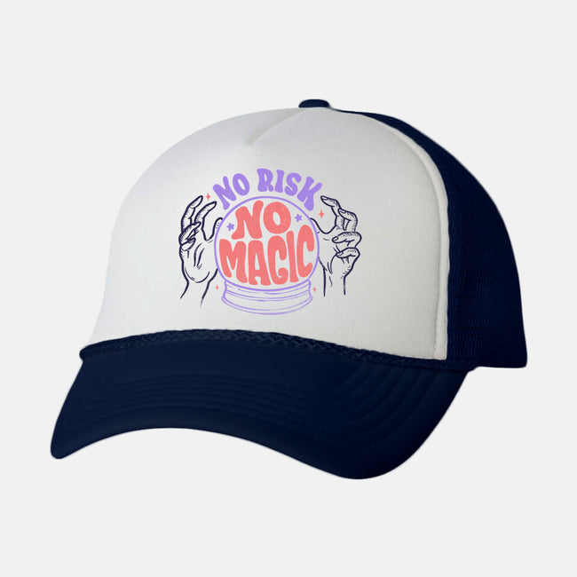 No Risk No Magic-unisex trucker hat-tobefonseca