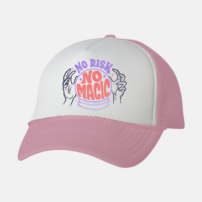 No Risk No Magic-unisex trucker hat-tobefonseca