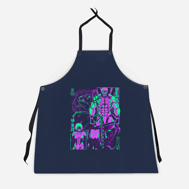 Retro Titans-unisex kitchen apron-albertocubatas