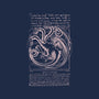 Vitruvia Dragon-none glossy sticker-fanfabio