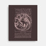 Vitruvia Dragon-none stretched canvas-fanfabio