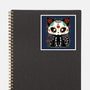 Dia De Los Gatos Muertos-none glossy sticker-retrodivision