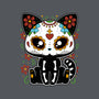 Dia De Los Gatos Muertos-none removable cover w insert throw pillow-retrodivision