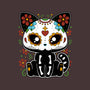 Dia De Los Gatos Muertos-none removable cover w insert throw pillow-retrodivision