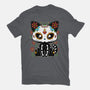 Dia De Los Gatos Muertos-womens basic tee-retrodivision