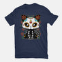 Dia De Los Gatos Muertos-womens basic tee-retrodivision
