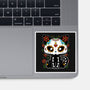 Dia De Los Gatos Muertos-none glossy sticker-retrodivision