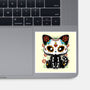 Dia De Los Gatos Muertos-none glossy sticker-retrodivision