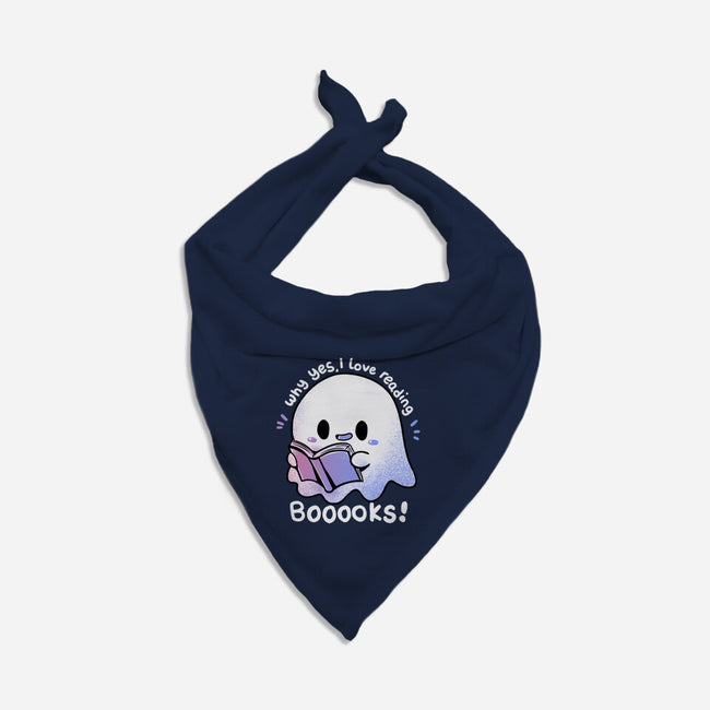 I Love Reading Booooks-cat bandana pet collar-TechraNova