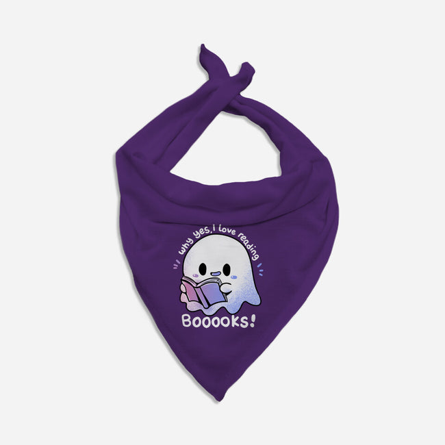 I Love Reading Booooks-cat bandana pet collar-TechraNova