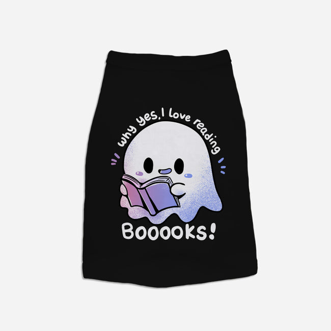 I Love Reading Booooks-cat basic pet tank-TechraNova