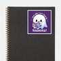 I Love Reading Booooks-none glossy sticker-TechraNova
